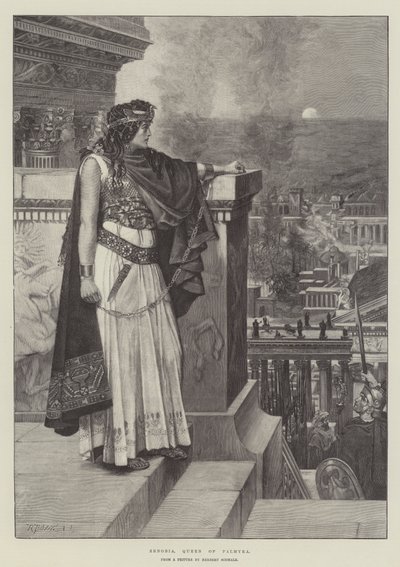 Zenobia, Queen of Palmyra by Herbert Gustave Schmalz